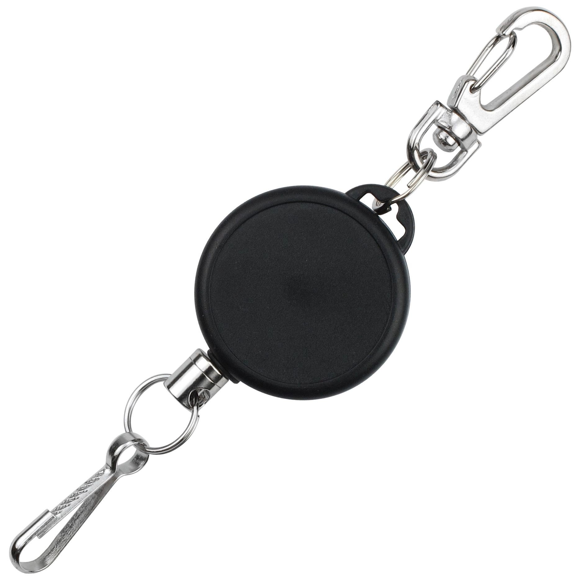 Amazon.com : Heavy Duty Retractable Badge Reel - Metal Carabiner